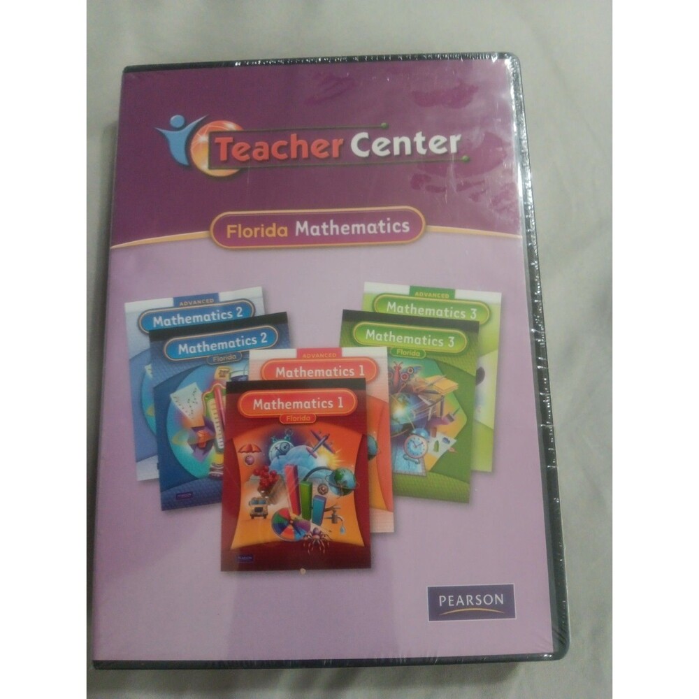 Prentice Hall Teacher Center Florida  Mathmetics Course 1, 2 and 3; New Sealed